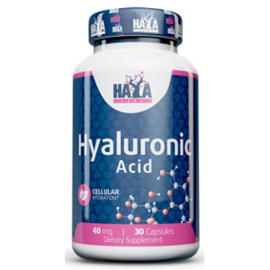 Hyaluronic Acid 40mg - 30 капс Фото №1